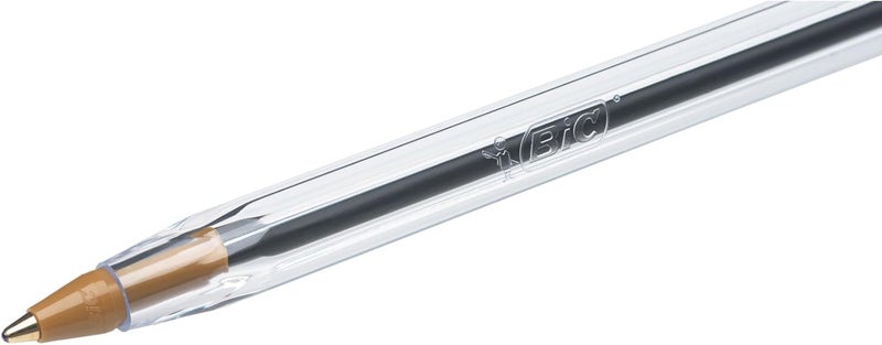 BIC Cristal Original Ballpoint Pens Medium Point 1.0mm Blue Pack of 10 - Image 2